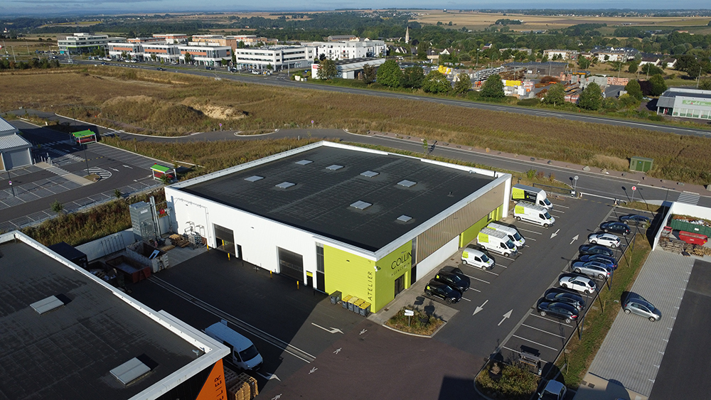 Bâtiment de Collin Agencement en Normandie