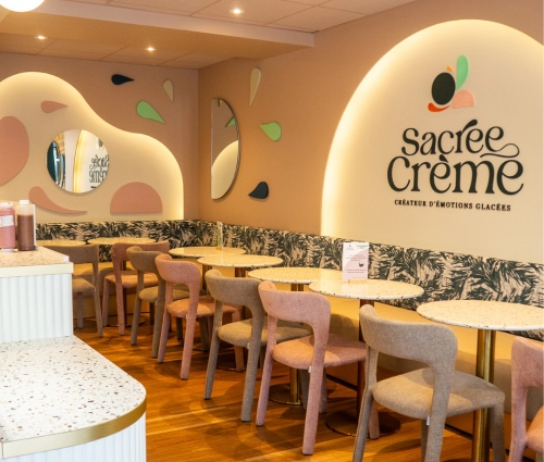 Glacier - Sacrée Crème - Caen - Mobilier professionnel à Caen