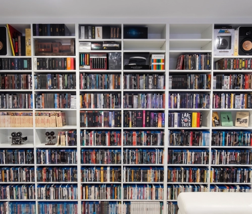 Bibliothèque DVD - Particulier - Caen - Mobilier professionnel à Caen